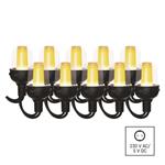 Emos DCPV01, LED svetelná reťaz, 10× párty žiarovky, 4,5 m, vintage