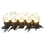 Emos DCPW02, LED svetelná reťaz, 10x párty žiarovky číre, 5 m, teplá biela