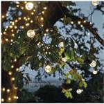 Emos DCPW02, LED svetelná reťaz, 10x párty žiarovky číre, 5 m, teplá biela