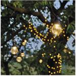 Emos DCPW02, LED svetelná reťaz, 10x párty žiarovky číre, 5 m, teplá biela