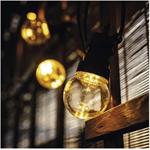 Emos DCPW02, LED svetelná reťaz, 10x párty žiarovky číre, 5 m, teplá biela