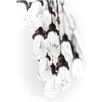 Emos DCPW04, LED svetelná reťaz, 16x párty žiarovky číre, 7,6 m, teplá biela