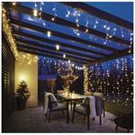 Emos DCPW04, LED svetelná reťaz, 16x párty žiarovky číre, 7,6 m, teplá biela