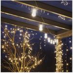 Emos DCPW04, LED svetelná reťaz, 16x párty žiarovky číre, 7,6 m, teplá biela