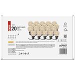 Emos DCPW07, LED svetelná reťaz, 20x párty žiarovky, 7,6 m, teplá biela
