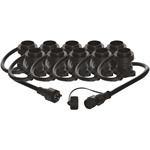 Emos DCPZ02, spojovacia svetelná reťaz na 10 žiaroviek E27 bez prívodu, 7,35 m, vonkajšia aj vnútorná