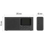 Emos E0090, prenosné rádio, čierne, (rozbalené)