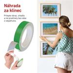 Emos F6090, dvojstranná penová páska 20 mm / 3 m, zelená