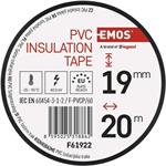 Emos F61922, izolačná páska PVC 19mm, 20m, čierna, 1ks