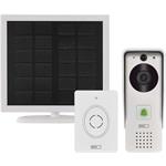 Emos GoSmart H4030, domový bezdrôtový batériový videozvonček IP-09D s wifi a solárnym panelom