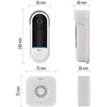 Emos GoSmart H4032, domový bezdrôtový batériový videozvonček IP-15S s wifi