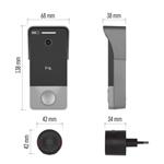 Emos GoSmart H4033, videozvonček IP-20PoE