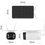 Emos GoSmart H4056, vonkajšia batériová kamera IP-600 EYE s Wi-Fi a solárnym panelom