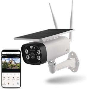 Emos GoSmart H4056, vonkajšia batériová kamera IP-600 EYE s Wi-Fi a solárnym panelom, (rozbalené)