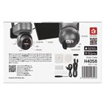 Emos GoSmart H4058, vonkajšia otočná kamera IP-6000 OWL s 4G/LTE, šedá