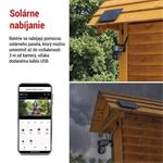 Emos GoSmart H4058, vonkajšia otočná kamera IP-6000 OWL s 4G/LTE, šedá