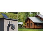 Emos GoSmart H4058, vonkajšia otočná kamera IP-6000 OWL s 4G/LTE, šedá