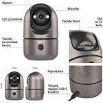 Emos GoSmart H4062, vnútorná otočná kamera IP-220W s WiFi