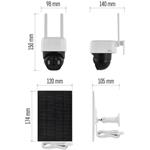 Emos GoSmart H4067, vonkajšia batériová kamera IP-1200 WASP s WiFi a solárnym panelom