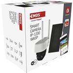 Emos GoSmart H4067, vonkajšia batériová kamera IP-1200 WASP s WiFi a solárnym panelom