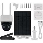 Emos GoSmart H4067, vonkajšia batériová kamera IP-1200 WASP s WiFi a solárnym panelom