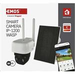 Emos GoSmart H4067, vonkajšia batériová kamera IP-1200 WASP s WiFi a solárnym panelom