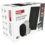 Emos GoSmart H4073, vonkajšia batériová kamera IP-1150 SNAP s WiFi a solárnym panelom