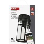 Emos GoSmart H4074, vonkajšia otočná kamera IP-1300 LANTERN s WiFi a svetlom, čierna