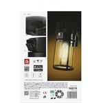 Emos GoSmart H4074, vonkajšia otočná kamera IP-1300 LANTERN s WiFi a svetlom, čierna