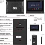 Emos GoSmart H4080, sada domáceho video vrátnika IP-880A 2WIRE s WiFi