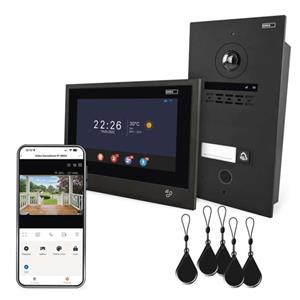Emos GoSmart H4080, sada domáceho video vrátnika IP-880A 2WIRE s WiFi