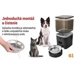 Emos GoSmart H6006, dávkovač krmiva s kamerou, 6 l, čierny, Wi-Fi