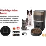 Emos GoSmart H6006, dávkovač krmiva s kamerou, 6 l, čierny, Wi-Fi