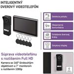 Emos GoSmart IP-750A s Wi-Fi, sada domáceho videovrátnika