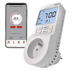Emos GoSmart P56601FR, termostat do zásuvky s funkciou digitálneho časovača 2v1 s WiFi