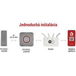 Emos GoSmart P5735SS, domový bezdrôtový zvonček do zásuvky s WiFi