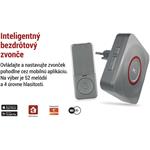 Emos GoSmart P5735SS, domový bezdrôtový zvonček do zásuvky s WiFi