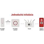 Emos GoSmart P5735WS, domový bezdrôtový zvonček do zásuvky s WiFi