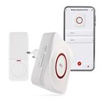 Emos GoSmart P5735WS, domový bezdrôtový zvonček do zásuvky s WiFi