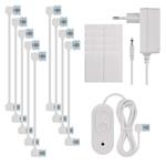 Emos GoSmart ZIW22AR, LED svietidlo Hexagon, 10 dielov, 19 W, RGB, stmievateľné, WiFi