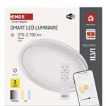 Emos GoSmart ZM5192, Inteligentné LED svietidlo, zapustené, kruhové, 45W, CCT, stmievateľné, Wi-Fi