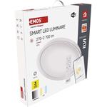 Emos GoSmart ZM5192, Inteligentné LED svietidlo, zapustené, kruhové, 45W, CCT, stmievateľné, Wi-Fi