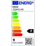 Emos GoSmart ZQW514R, LED žiarovka A60, E27, 9 W (60 W), 806 lm, RGB, stmievateľná, Wi-Fi