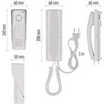 Emos H1088, bezdrôtová sada domáceho audio vrátnika, 1 účastník