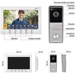 Emos H2060 EM-04Z 2WIRE, sada domáceho video vrátnika