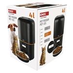 Emos H6001, Pet Care dávkovač krmiva, 4 l, čierny