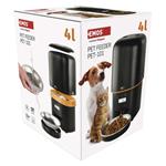 Emos H6001, Pet Care dávkovač krmiva, 4 l, čierny