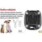 Emos H6001, Pet Care dávkovač krmiva, 4 l, čierny