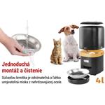 Emos H6001, Pet Care dávkovač krmiva, 4 l, čierny