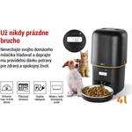 Emos H6001, Pet Care dávkovač krmiva, 4 l, čierny